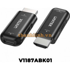 Đầu Đổi Type-C -> HDMI UNITEK V1187ABK01