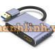 Cáp chuyển đổi cổng USB 3.0 ra cổng HDMI VÀ cổng VGA Unitek V1304A