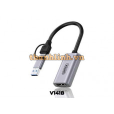 Cáp Chuyển Đổi USB/Type-C -> HDMI 1080P @60Hz UNITEK V141B