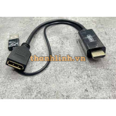 Cáp HDMI 2.0 -> Displayport + USB UNITEK V154A