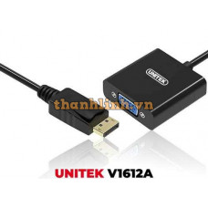 Bộ Chuyển Đổi DisplayPort (DP) -> VGA 1080p@60Hz UNITEK V1612A