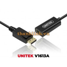 Bộ Chuyển Đổi DisplayPort -> HDMI Hỗ Trợ 4K@30Hz UNITEK V1613A