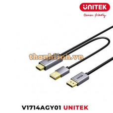 Cáp HDMI->DisplayPort 4K Dài 1.8M UNITEK V1714AGY01