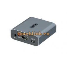 Bộ Tách Âm Thanh HDMI -> HDMI 4K@30Hz + DC 3.5 + RCA + Audio UNITEK V174A