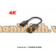 Cáp Chuyển Đổi DP -> HDMI 4K@30Hz UNITEK V606ABK