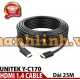 Cáp USB - -> RS232 chân âm Y-105D Unitek 2M