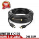 Cáp USB - -> RS232 chân âm Y-105D Unitek 2M