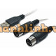 Cáp Chuyển Đổi USB 2.0 -> MIDI UNITEK Y-156