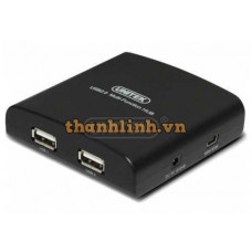 Bộ chia Hub USB 2.0 2 ports + 2 PS2 + MIC-SPK Unitek (Y - 2091)