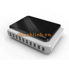 Sạc 10 Cổng USB 2.1A 105W UNITEK Y-2155