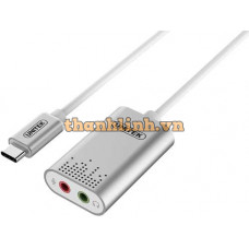 Cáp chuyển Type-C ra Audio Unitek Y248