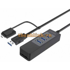 Hub USB 3.0 + SD + OTG UNITEK Y-3048A