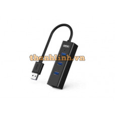 Hub Chia 4 Cổng USB3.0 Dài Tới 1.2M UNITEK Y-3089BK