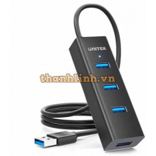 Bộ Chia 4 Cổng USB-A 5Gbps UNITEK Y-3089V01