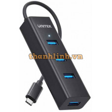 Bộ Chia 4 Cổng Type-C -> USB UNITEK Y-3089Z