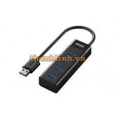 Hub Chia 4 Cổng USB3.0 UNITEK Y-3098LBK