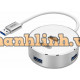 Hub 4-1 USB 3.0 UNITEK Y-3197WH