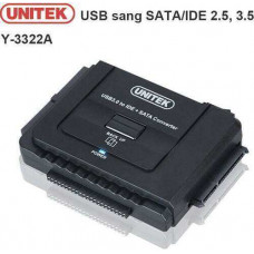 Cáp USB 3.0 ==> IDE + Sata 2.5/3.5 Unitek (Y - 3322A)