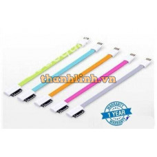 Cáp USB 2.0 ==> Iphone 5 + Micro USB (Dây Dẹp) Unitek (Y - 440APK)