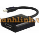 Cáp Mini Displayport -> HDMI UNITEK Y-6325BK