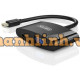 Cáp Mini Displayport ==> VGA + HDMI Unitek (Y - 6328BK)