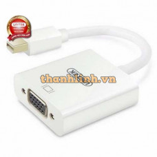 Cáp CHUYỂN ĐỔI MINI DISPLAYPORT TO VGA Y - 6336WH Unitek CHÍNH HÃNG
