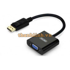 Cáp chuyển đổi Displayport sang VGA Unitek Y-6339BK
