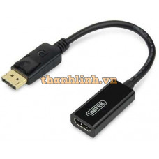 Cáp chuyển Displayport sang HDMI Unitek Y-6342BK