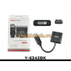 Cáp Chuyển Displayport -> DVI UNITEK Y-6343BK