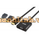 Cáp HDMI->VGA + Audio Unitek Y6355(3 in 1)