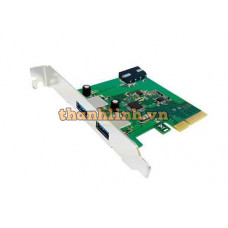 Card PCI-E Cổng USB3.1 Đôi Có Nguồn Phụ UNITEK Y-7305A