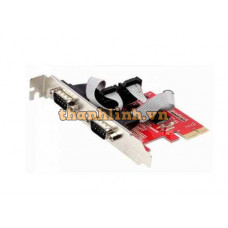 Card PCI-E Cổng RS232 Đôi UNITEK Y-7504A