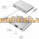 Hub Chia 3 Trong 1 Type-C -> USB 3.0 + USB 2.0 + VGA UNITEK Y-9102