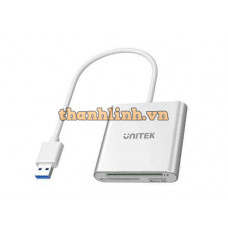 Đầu Đọc Thẻ CF + SD + MicroSD Qua USB3.0 UNITEK Y-9313