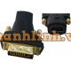 Đầu đổi HDMI (L) ==> DVI 24 + 1 (K) Unitek (Y-A 007)