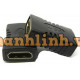 ĐẦU NỐI HDMI 2 ĐẦU LỖ Unitek Y-A 013 / A1013BK