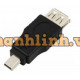 Đầu đổi Mini USB ==> USB OTG 2.0 Unitek (Y-A 014)