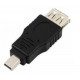 Đầu đổi Mini USB ==> USB OTG 2.0 Unitek (Y-A 014)