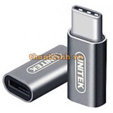 Đầu đổi Type-C ==> Micro USB Unitek (Y-A 027AGY)