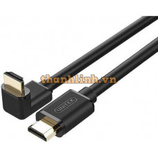 Dây cáp tín hiệu HDMI 1.4/4K - 10M Đầu cong Unitek (Y-C 1012)