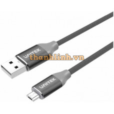 Cáp USB 2.0 -> Micro USB Dài 1M UNITEK Y-C 4026AGY