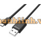 Cáp USB 2.0 ==> Micro USB 3m Unitek (Y-C 435GBK)