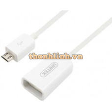 Cáp USB OTG 2.0 TO Micro USB Unitek ( Y-C 445)