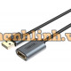 Cáp USB nối dài 2.0 - 0.5M Unitek (Y-C 447FGY)
