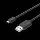 Cáp USB 2.0 ==> Micro USB 1m Unitek (Y-C 451GBK)