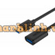 Cáp USB Nối Dài 3.0 1m UNITEK Y-C457BBK