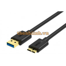 Cáp USB 3.0 ==> Micro B 1,5 Unitek (Y-C 461BBK)