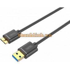 Cáp USB 3.0 -> Micro B 2m UNITEK Y-C463GBK
