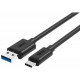 Cáp Type-C ==> USB 3.0 1m Unitek (Y-C 474BK)