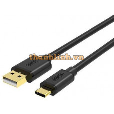 Cáp USB 2.0 ==> Type-C Unitek (Y-C 483BK)
